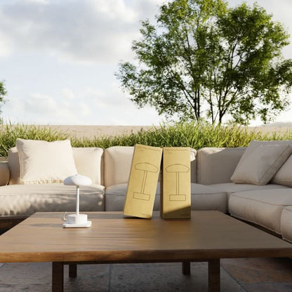 Elario | Lampe de Table Rechargeable – Éclairage d'Ambiance Moderne
