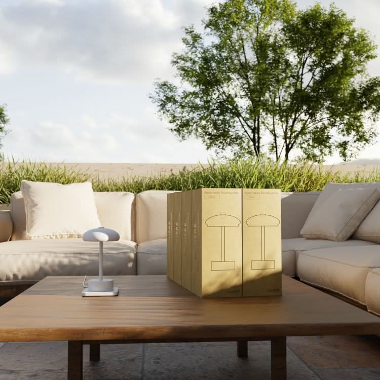 Elario | Lampe de Table Rechargeable – Éclairage d'Ambiance Moderne