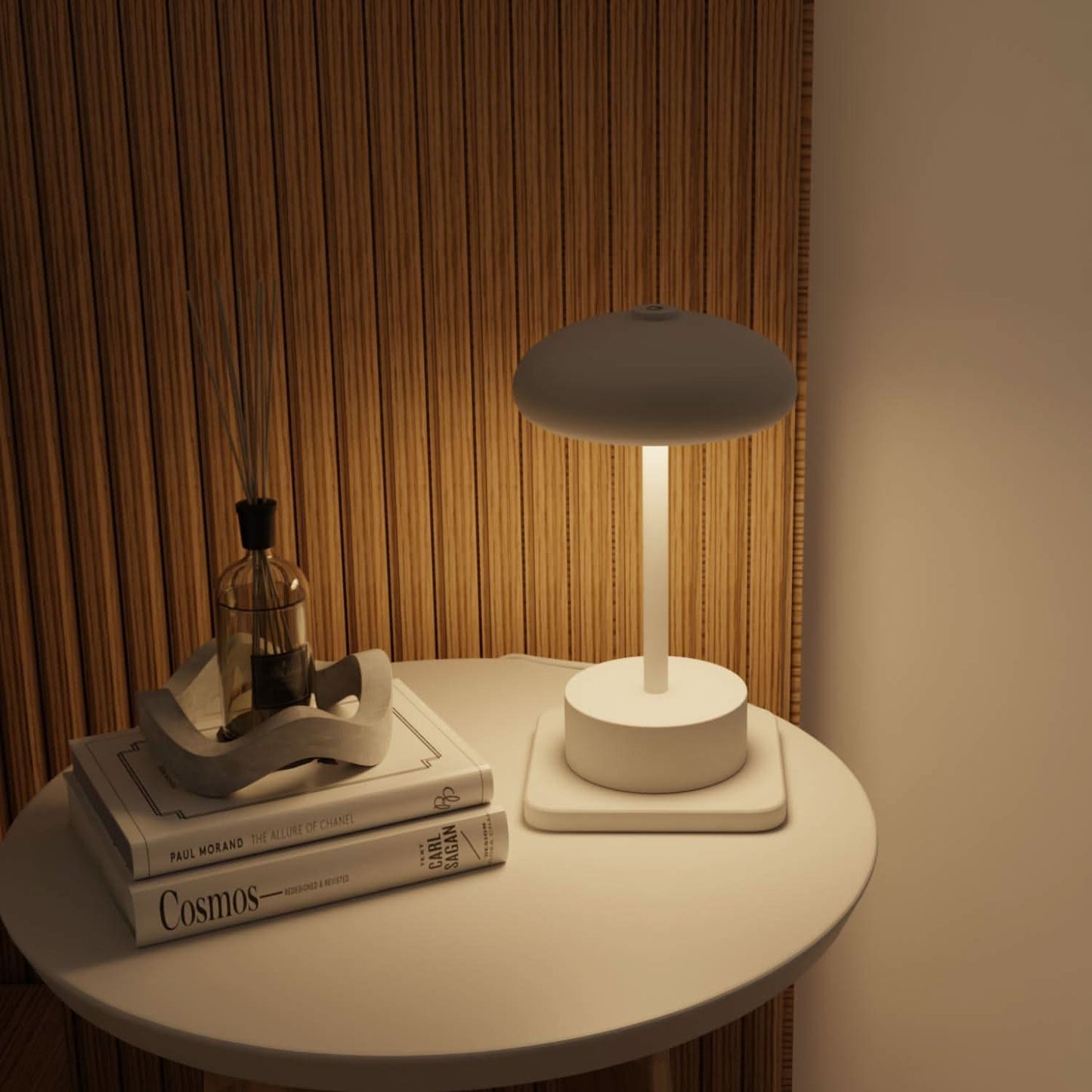 Elario | Lampe de Table Rechargeable – Éclairage d'Ambiance Moderne
