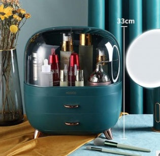 Boîte de Rangement Cosmétique | Tiroir de Bureau Anti-Poussière - Pratique et Élégante