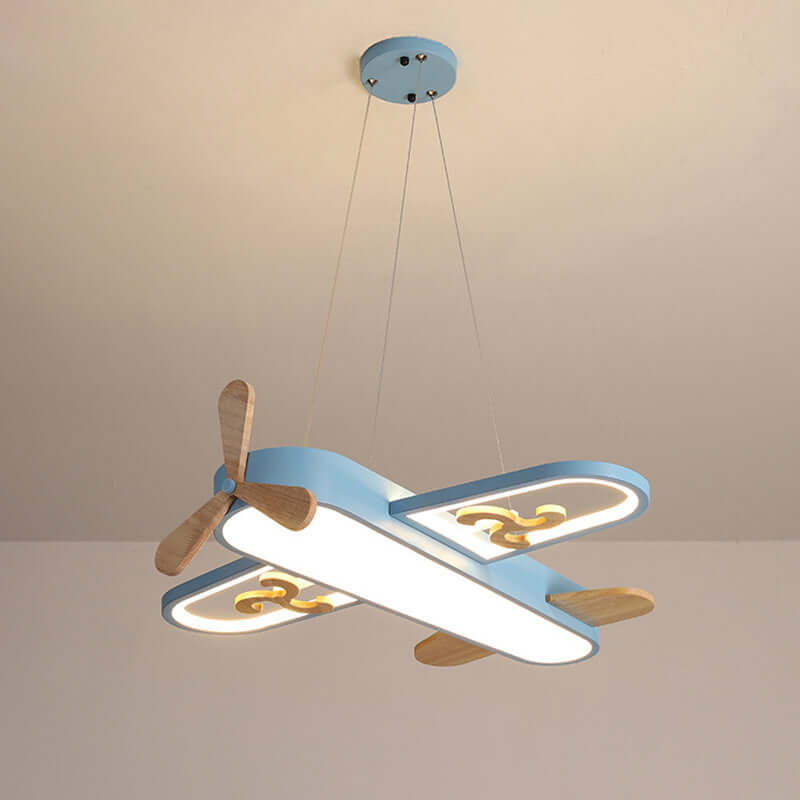 Plafonnier LED Enfant en Forme d’Avion
