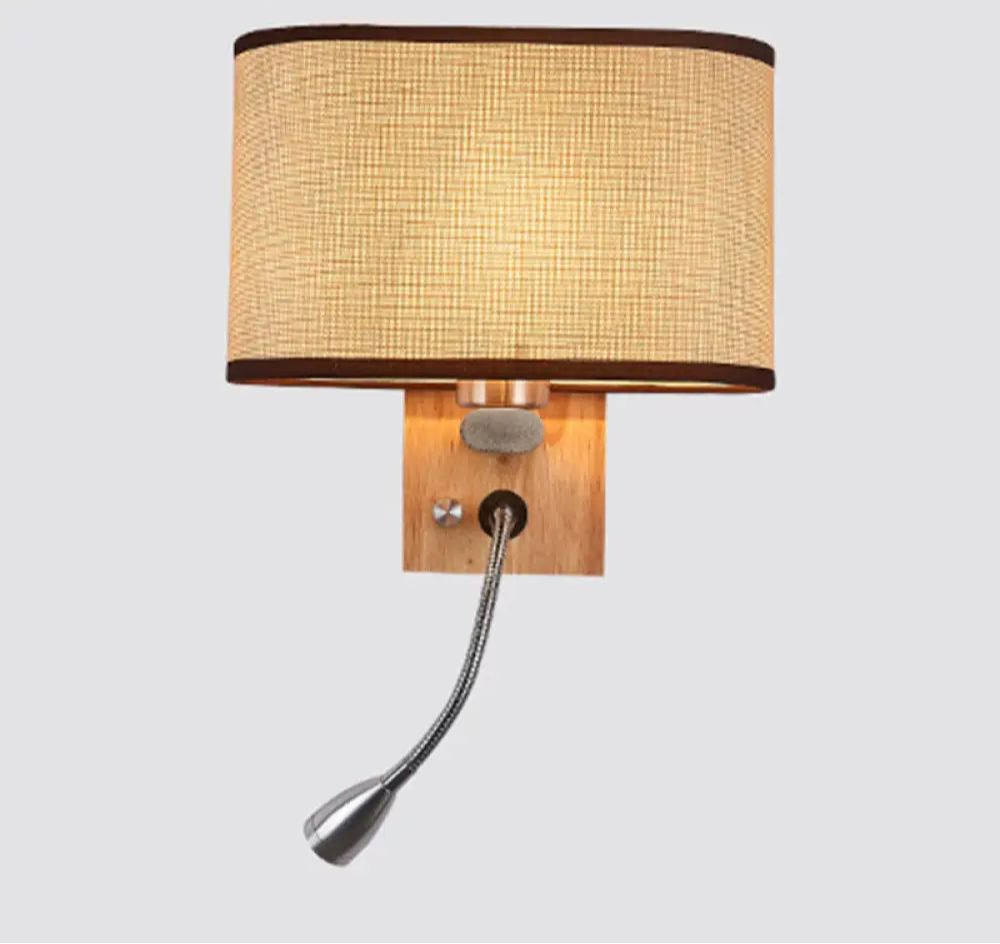 Applique de Lecture Murale Tissu Réglable Moderne