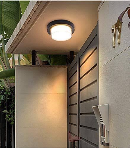 Plafonnier LED Extérieur Étanche – Rond 3000K