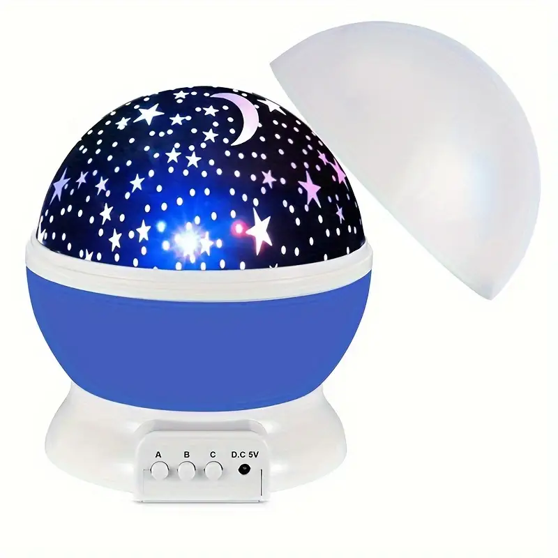 Luna – Lampe de Chevet Projecteur d'Étoiles Apaisant