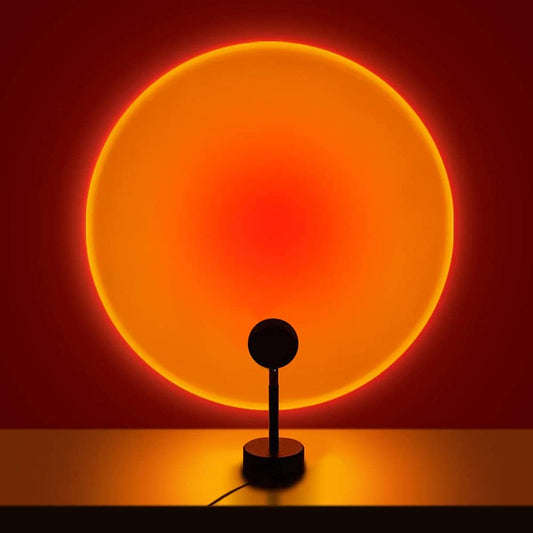 Lampe de Table | Projecteur Coucher de Soleil - 15 Couleurs au Choix