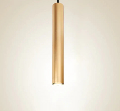 Suspension Cylindrique LED Dimmable – Noir ou Blanc