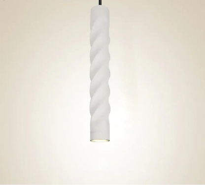 Suspension Cylindrique LED Dimmable – Noir ou Blanc