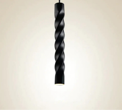 Suspension Cylindrique LED Dimmable – Noir ou Blanc