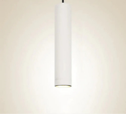 Suspension Cylindrique LED Dimmable – Noir ou Blanc