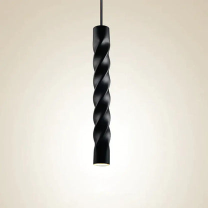 Suspension Cylindrique LED Dimmable – Noir ou Blanc