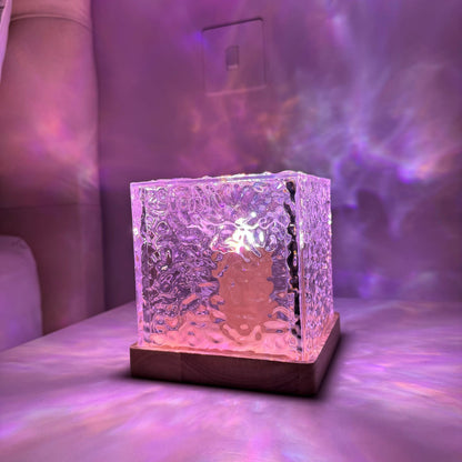 Aurora Lumières Boréales Cube | Décoration Lumineuse Inspirée des Aurores Boréales