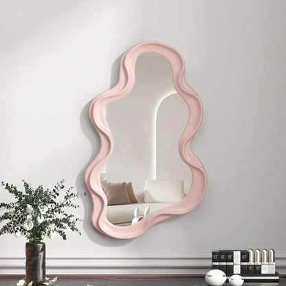 ScandiCloud - Miroir en forme de Nuage Élégant et Moderne