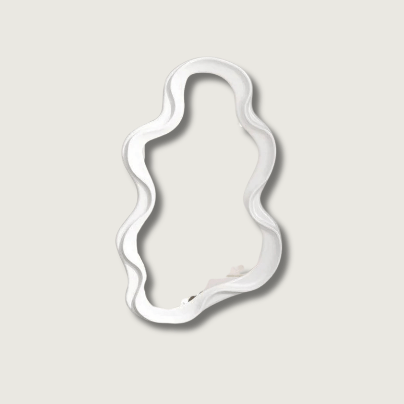 ScandiCloud - Miroir en forme de Nuage Élégant et Moderne