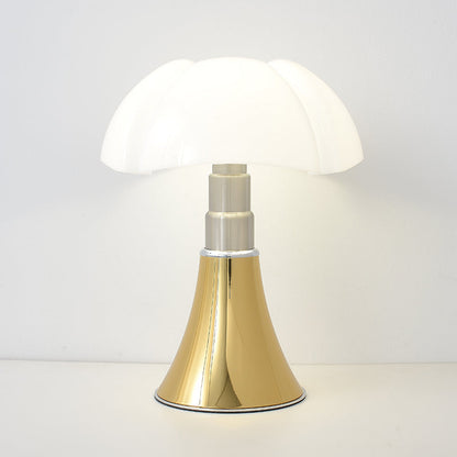 Lampe de Table LED, Design Champignon, Noir Blanc, 36cm