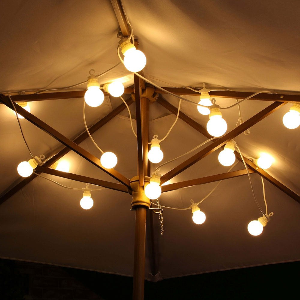Guirlande Lumineuse Blanche Étanche, LED, Connectable