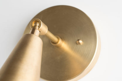 Applique Orientable Laiton ou Noir – Style Mid-Century