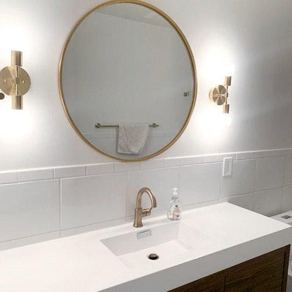 Applique Laiton Moderne Douille Apparente – Salle de Bain