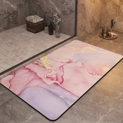 Tapis de Bain Antidérapant Séchage Rapide Saar