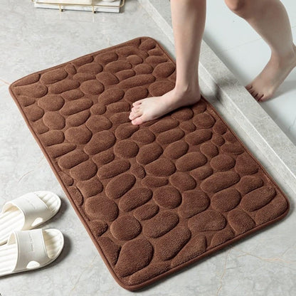 Tapis de Bain Ultra-Doux – Absorption Rapide et Confort Luxueux CloudStep
