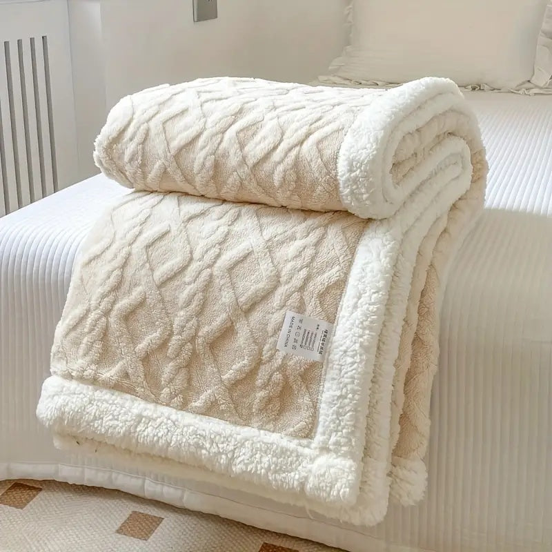 Couverture Sherpa Douce et Confortable