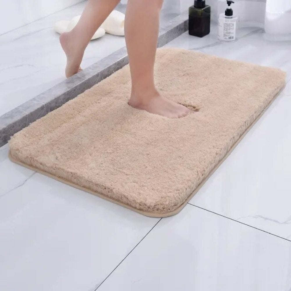 Tapis de Bain Doux & Antidérapant en Microfibre