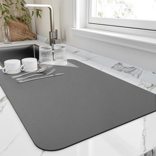 Tapis de Cuisine Séchage Rapide AeroDry – Absorption Supérieure et Design Compact