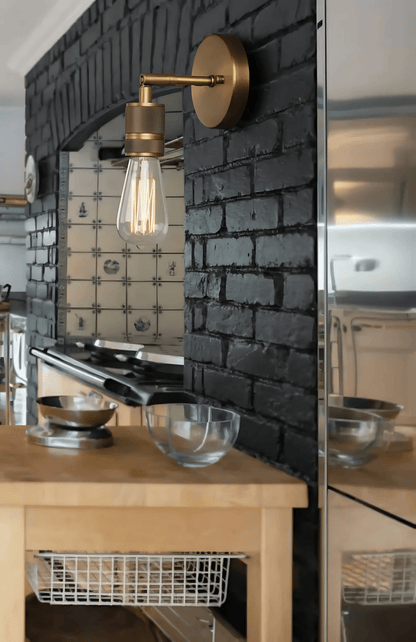 Applique Murale Industrielle, Métal, Moderne & Vintage