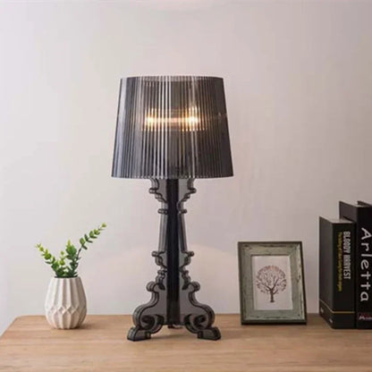 ShineLux – Lampe de Table en Design Classique Noir Métal