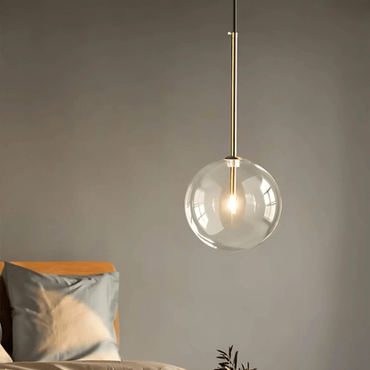 Jasper Collection - Suspension Moderne en Verre et Métal