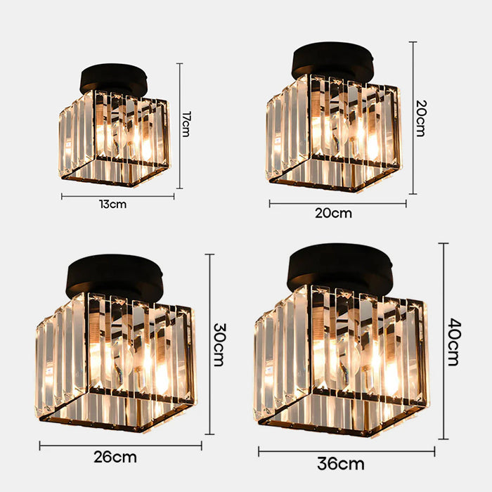 Plafonnier Moderne 1 Lumière | Éclairage Élégant pour Couloir