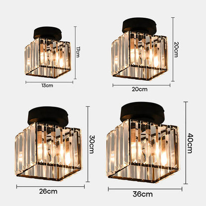 Plafonnier Moderne 1 Lumière | Éclairage Élégant pour Couloir