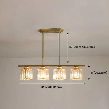 Lampes Suspendues Nordic | Designer à Multi-Têtes en Verre pour Îlot