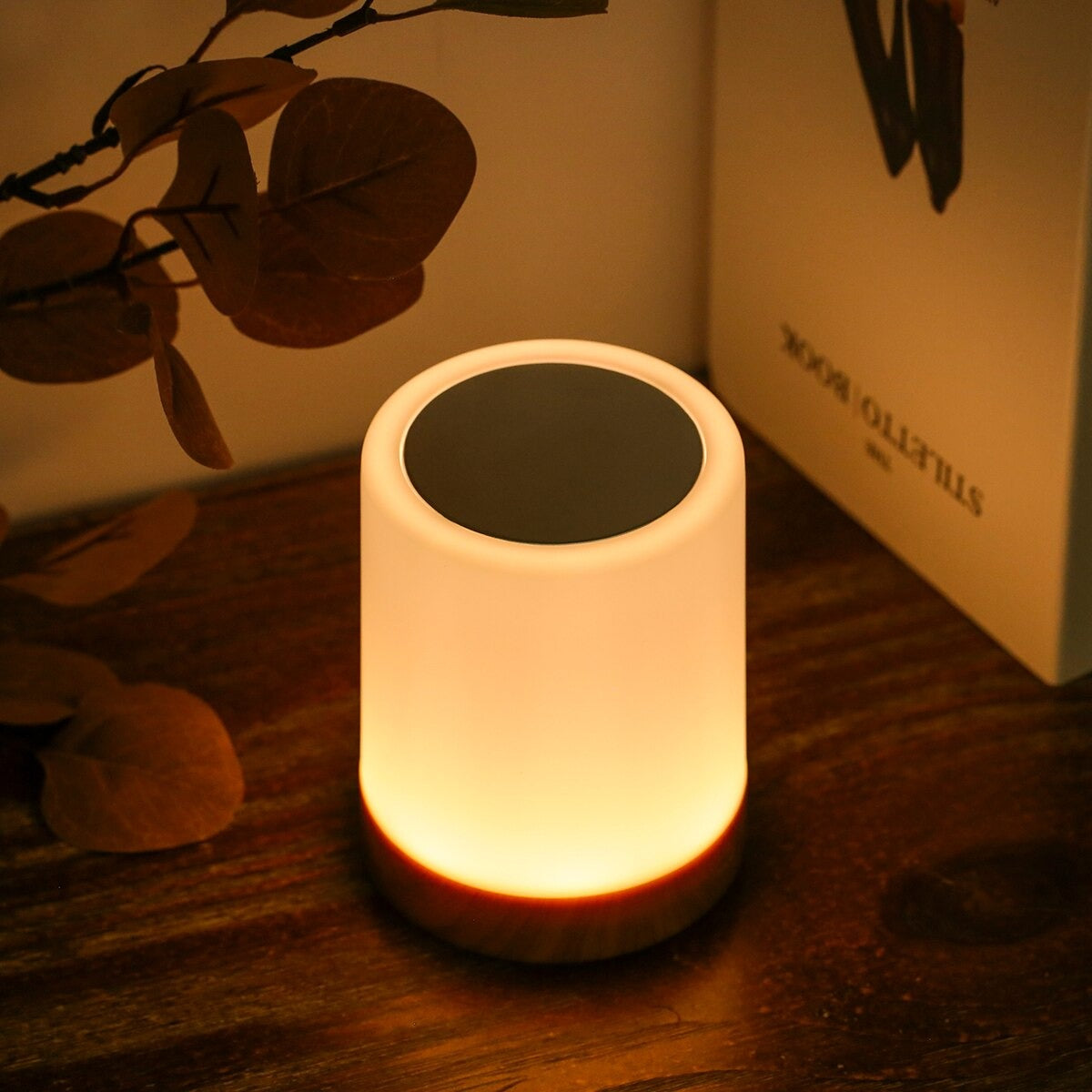 Lampe de Chevet Tactile LED Sans Fil – 6 Couleurs RGB Rechargeable