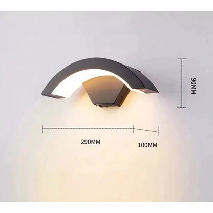 Applique Extérieure Détecteur Mouvement, LED 18W IP65