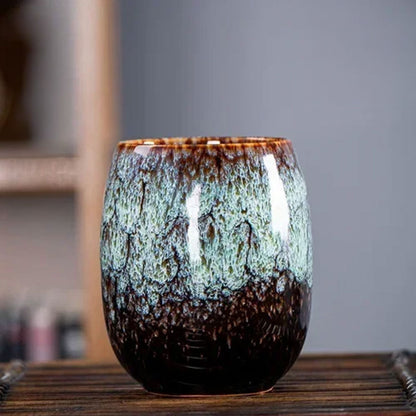 Tasses à Café Vintage Rustique en Marbre