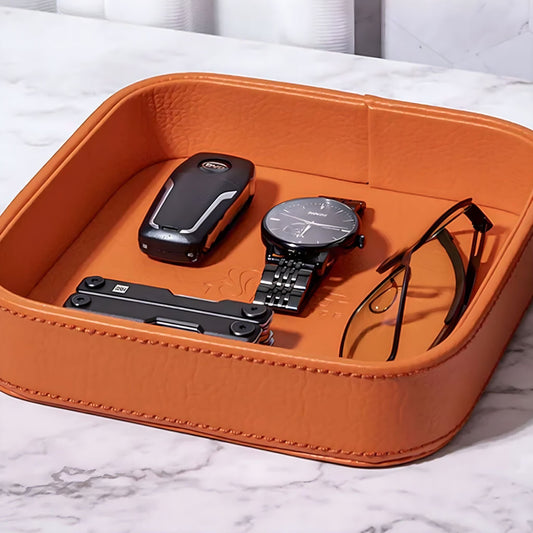 Organiseur Élégant en Cuir Luxe – Raffinement et Fonctionnalité au Quotidien