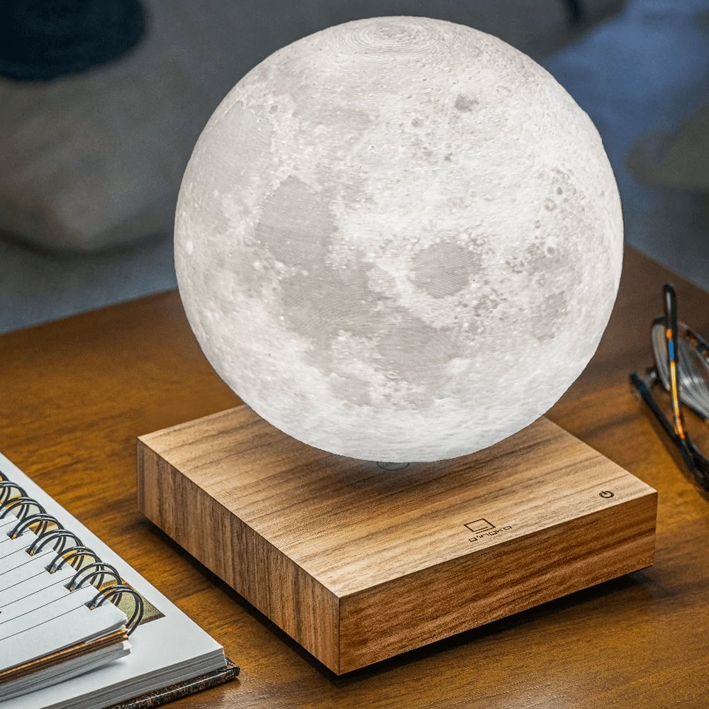 Floating Moon | Lampe Mond flottante avec Technologie Magnétique