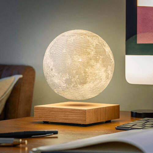 Floating Moon | Lampe Mond flottante avec Technologie Magnétique
