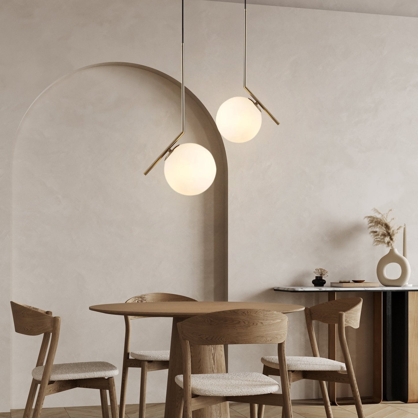 Suspension de la collection Lotus - Élégance et Fonctionnalité pour Votre Intérieur