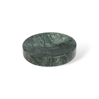 Ensemble d'Accessoires de Salle de Bain en Marbre Vert Émeraude – Élégance Naturelle et Raffinée
