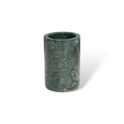 Ensemble d'Accessoires de Salle de Bain en Marbre Vert Émeraude – Élégance Naturelle et Raffinée