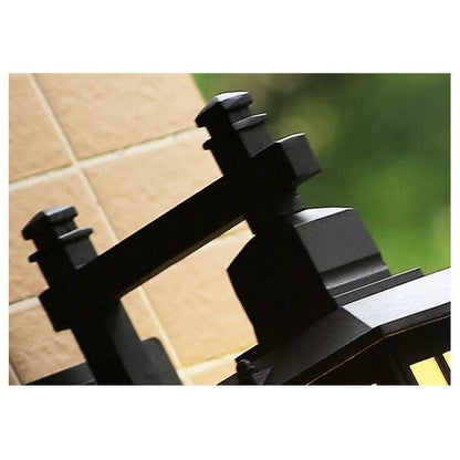 Applique Extérieure Style Japonais, IP55 E27, 34x24cm