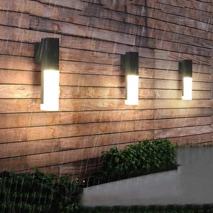Applique Murale Extérieure LED Noire IP65