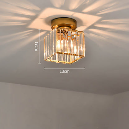 Plafonnier Moderne 1 Lumière | Éclairage Élégant pour Couloir