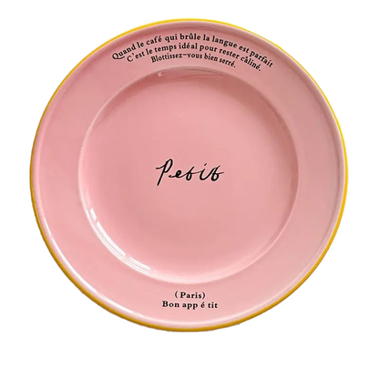 Assiette Josephine Pastel, Style Français Déco