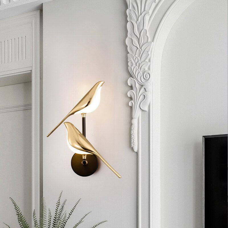 MrBird™ | Applique Murale Moderne en Forme d'Oiseaux