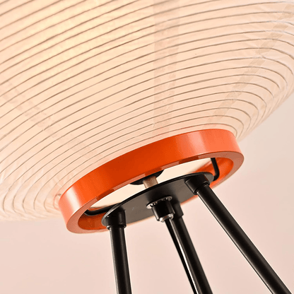 Lampe sur Pied Minimaliste en Papier de Riz Japonais