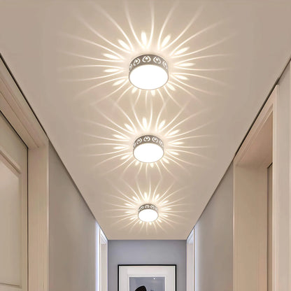Plafonnier LED Moderne | Idéal pour Entrée, Couloir et Balcon
