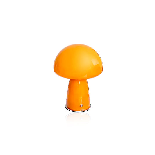 Lampe de Table Champignon Rétro en Verre – Éclairage Nostalgique et Tendance