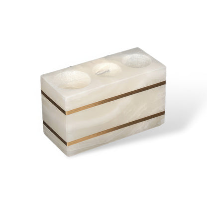 Collection d’Accessoires de Salle de Bain en Marbre Blanc Naturel – Élégance et Fonction au Quotidien